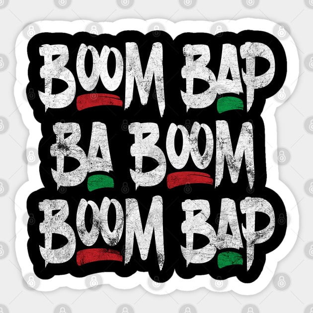 Boom Bap Hip Hop Sticker by analogdreamz